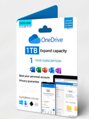 OneDrive 1TB Cloud Expansion + Office 365 Family (1 Year)