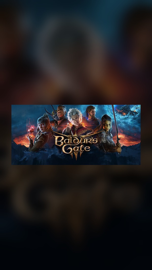 Baldur's Gate 3 Steam Game Experience