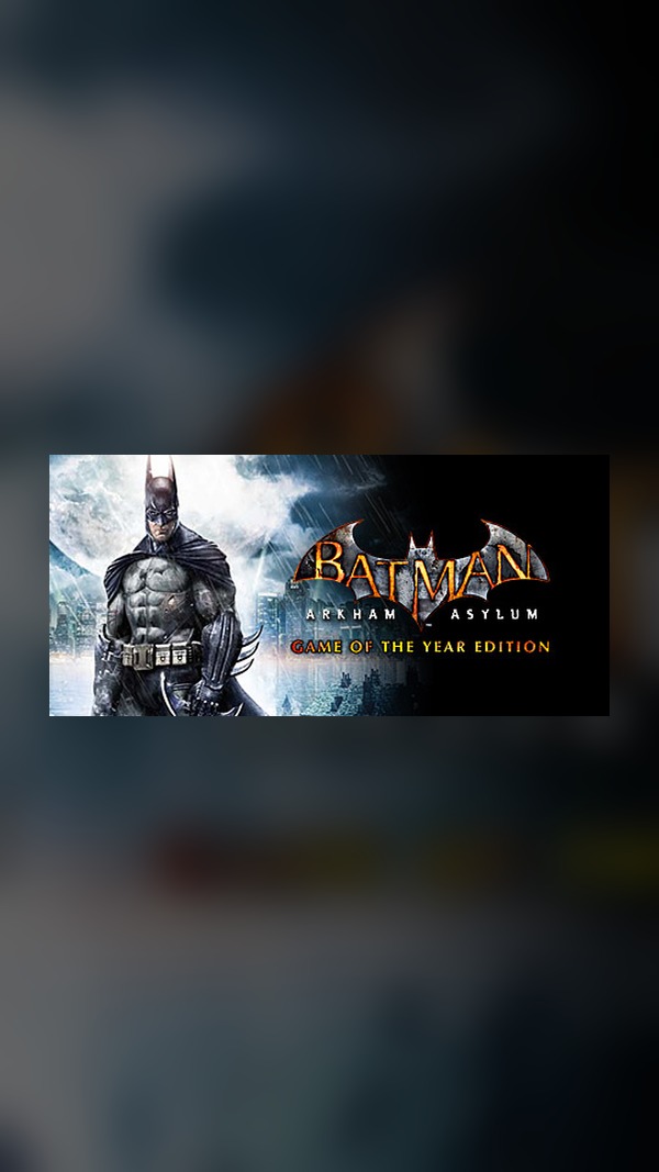 rental-batman-arkham-asylum Batman: Arkham Asylum Steam Game Experience