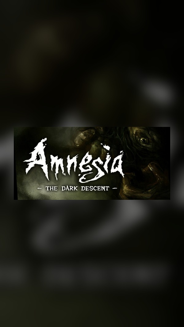 Amnesia: The Dark Descent Steam Game Experience