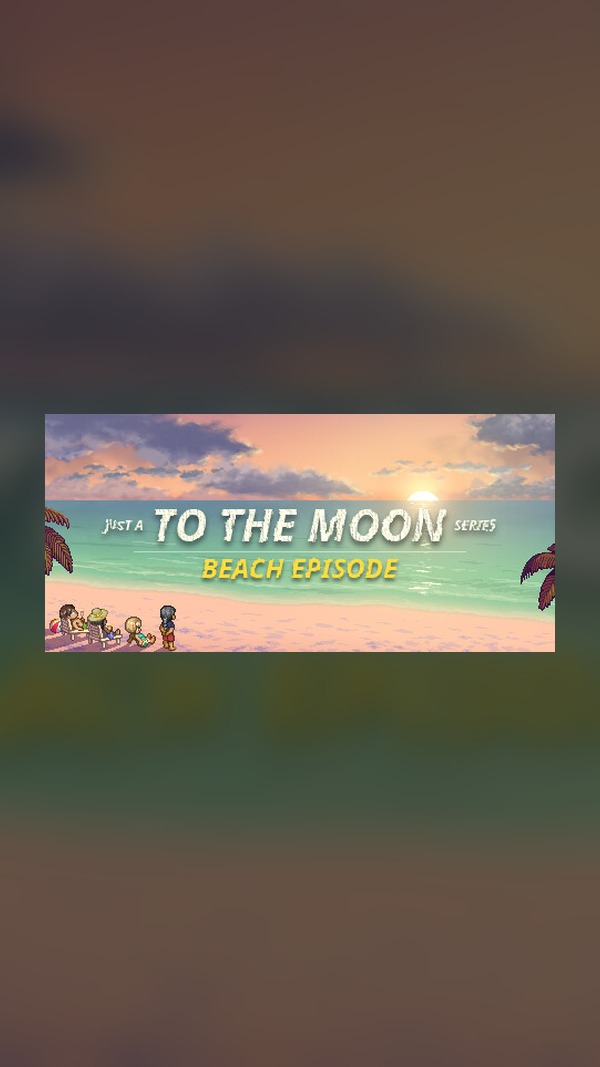 Just a To the Moon Series Beach Episode Steam Game Experience