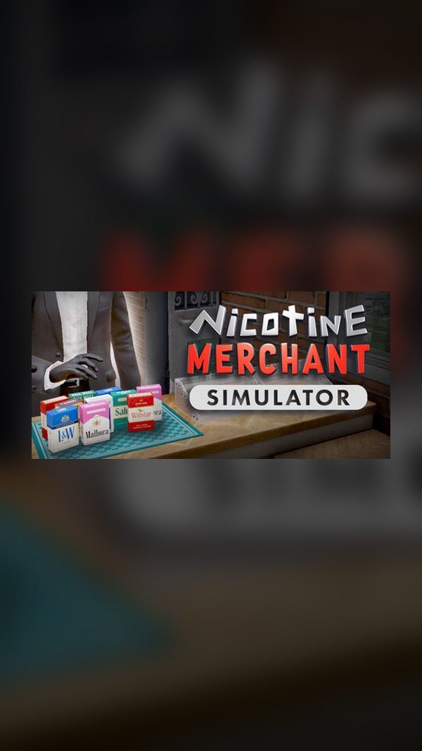 Nicotine Merchant Simulator Steam Game Experience