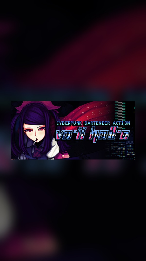 VA-11 Hall-A: Cyberpunk Bartender Action Steam Game Experience