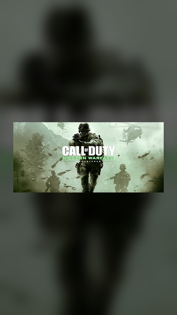 Call of Duty 4: Modern Warfare Remastered Steam Game Experience