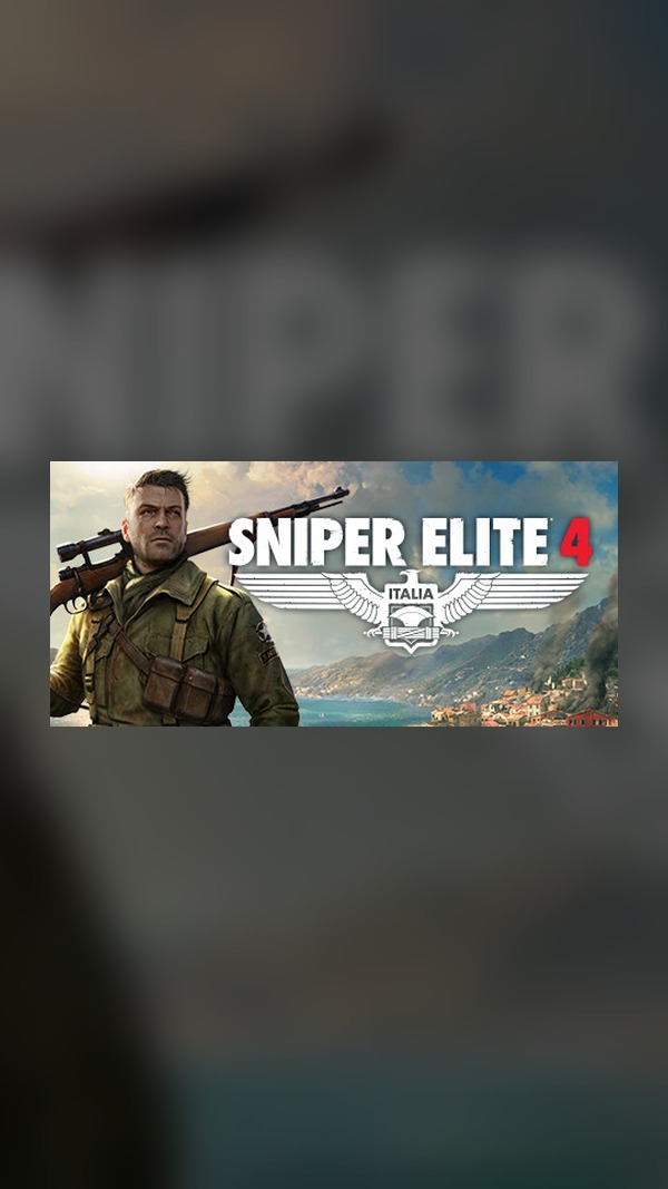 Sniper Elite 4 Steam Game Experience